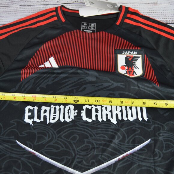 Adidas Eladio Carrion Rapper Jersey World Tour 2025 Mens Size XL Slim Fit NWT - Picture 8 of 16